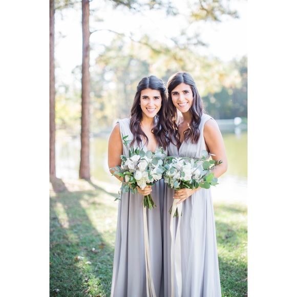 Lulus- light grey dress - Picture 5 of 5